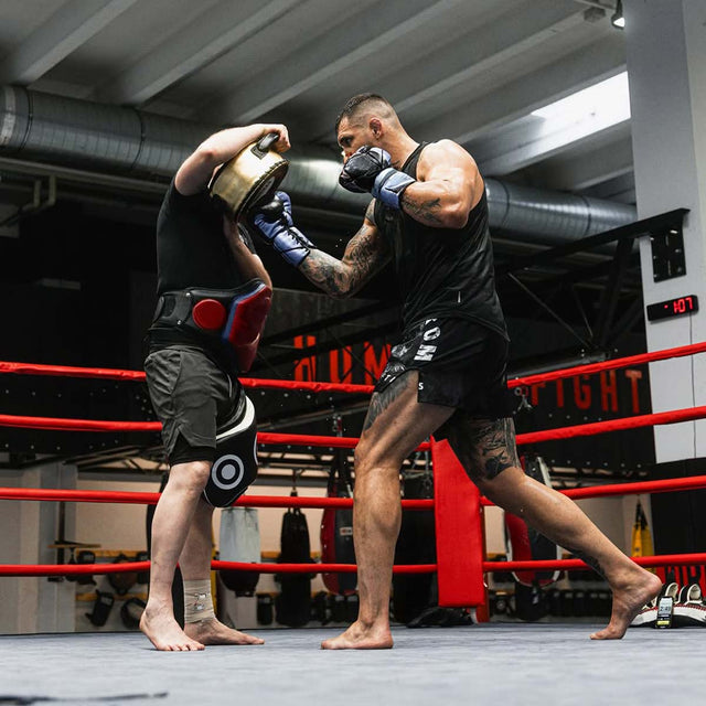 Phantom Athletics Muay Thai shorts Dobermann - Sort