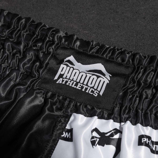 Phantom Athletics Muay Thai shorts Legend - Sort/Hvid