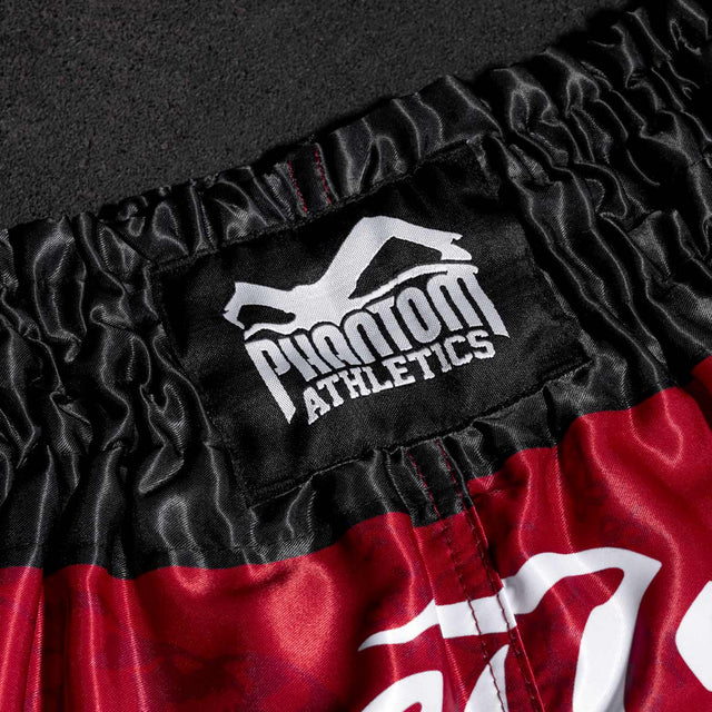 Muay Thai trenky Phantom Athletics Sak Yant – Červené