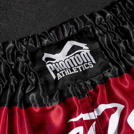 Calções de Muay Thai Phantom Athletics Sak Yant – Vermelho