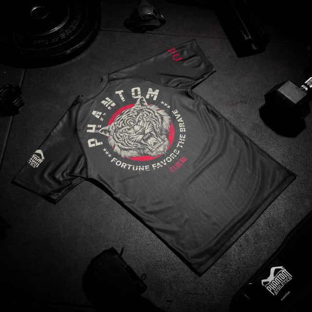 Rashguard Phantom Athletics EVO Tiger Unit – Černý