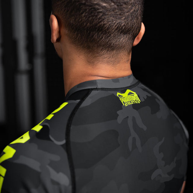 Phantom Athletics Rashguard EVO Neon – Černý/Neonový