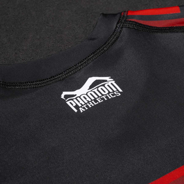 Phantom Athletics Rashguard EVO Apex Kurzarm – Rot