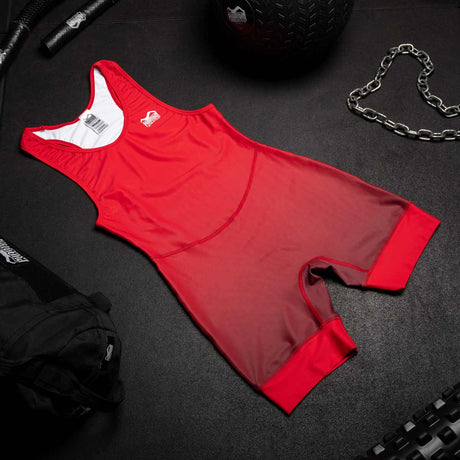 Phantom Athletics Apex Wrestling Singlet – Red