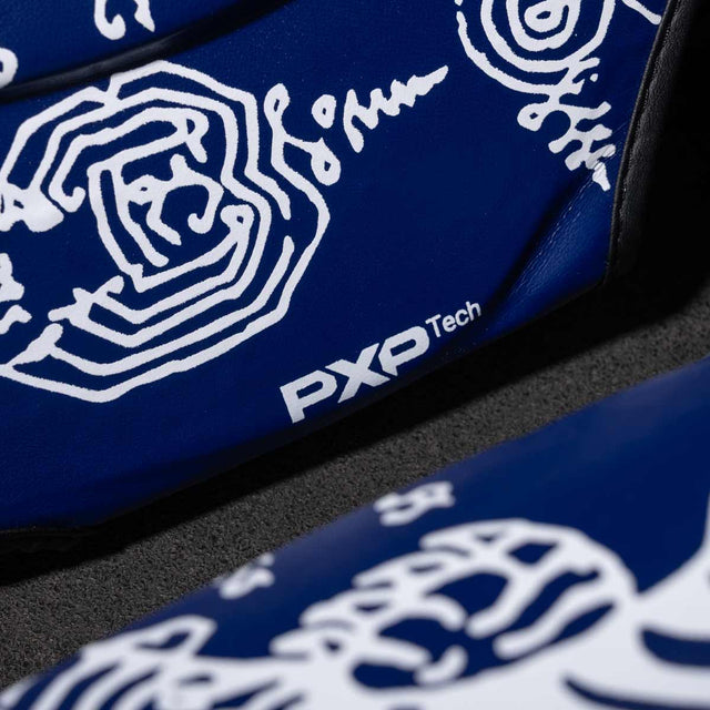Espinilleras Phantom Athletics Muay Thai – Azul