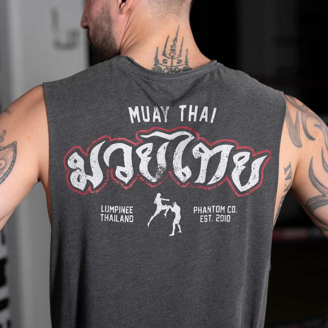 Phantom Athletics Tank Top Muay Thai – Sort