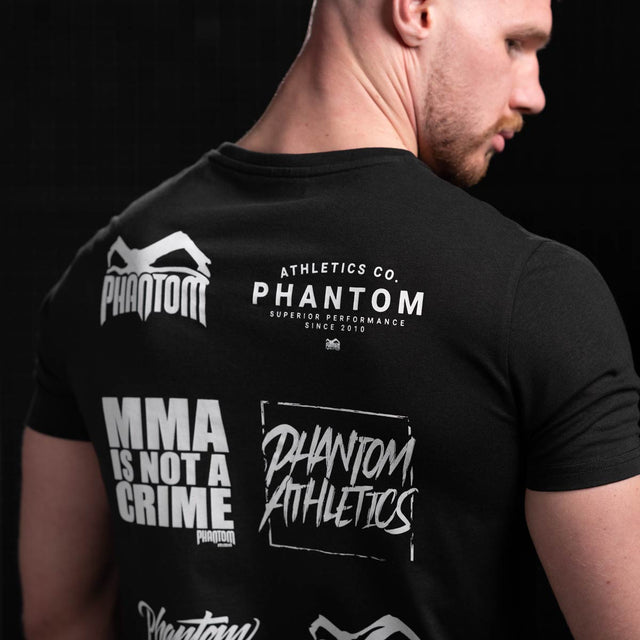 T-shirt Phantom Athletics Legend – Nero