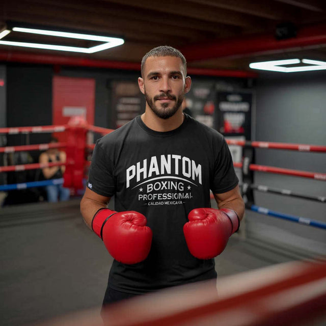 Phantom Athletics T-Shirt Boxing - Sort