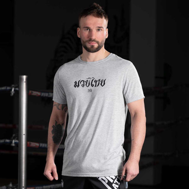 Phantom Athletics Trička Muay Thai – Šedé