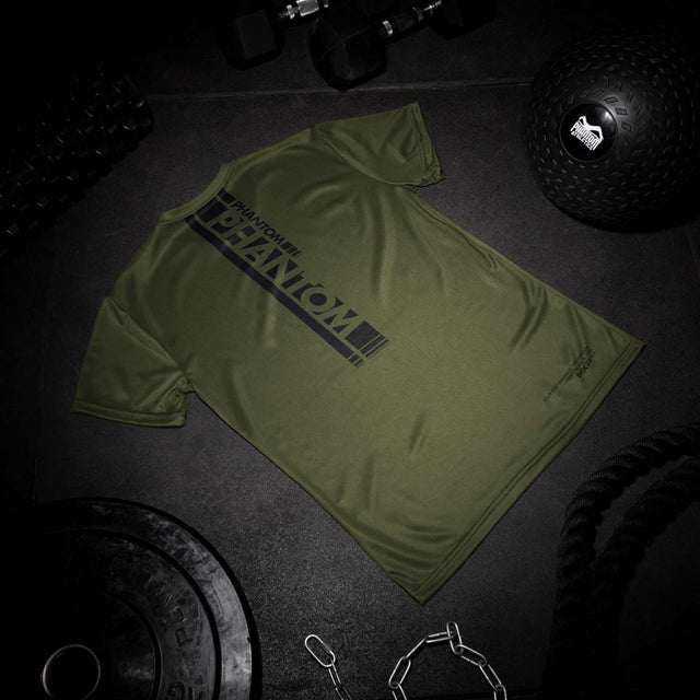 Phantom Athletics Træningsshirt EVO Apex - Army