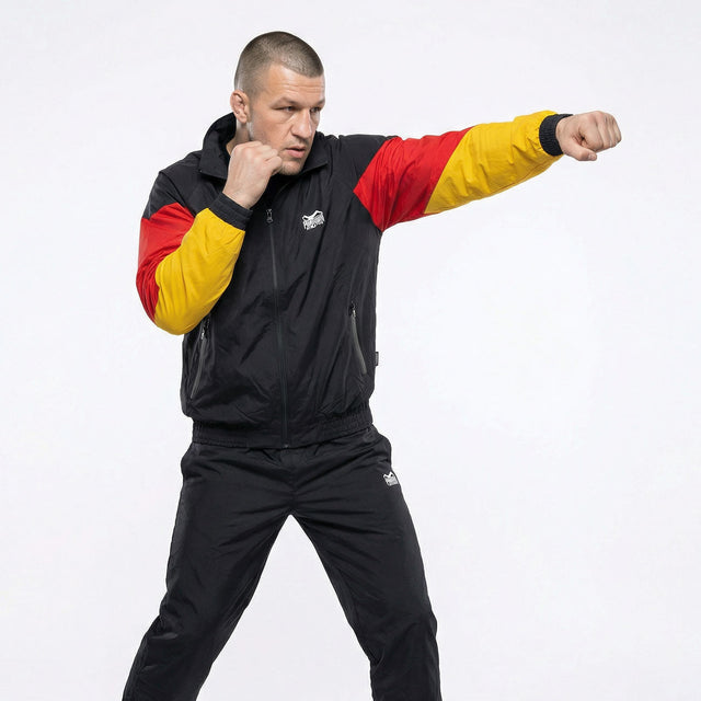 Giacca da allenamento Phantom Athletics DMC Team Germany – Nero/Rosso/Oro