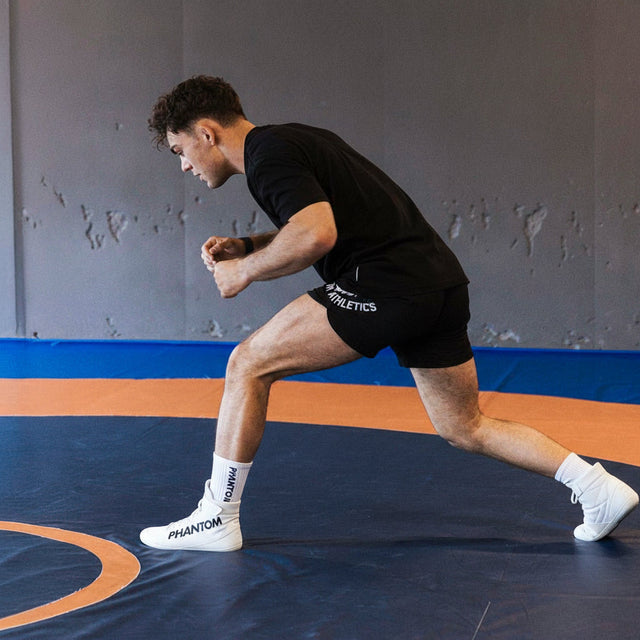 Zápasnické boty Phantom Athletics Combat – Bílé