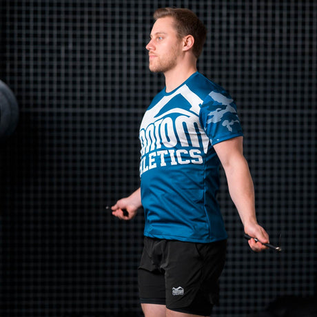 Phantom Athletics Trainingsshirt EVO Warfare – Marineblauw Camo