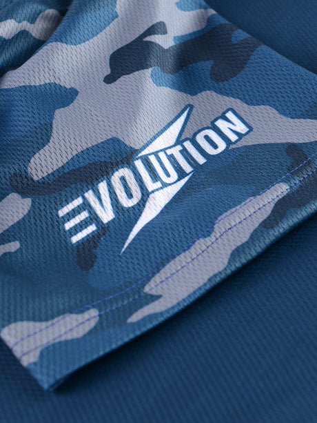 Phantom Athletics Trainingsshirt EVO Warfare – Marineblauw Camo