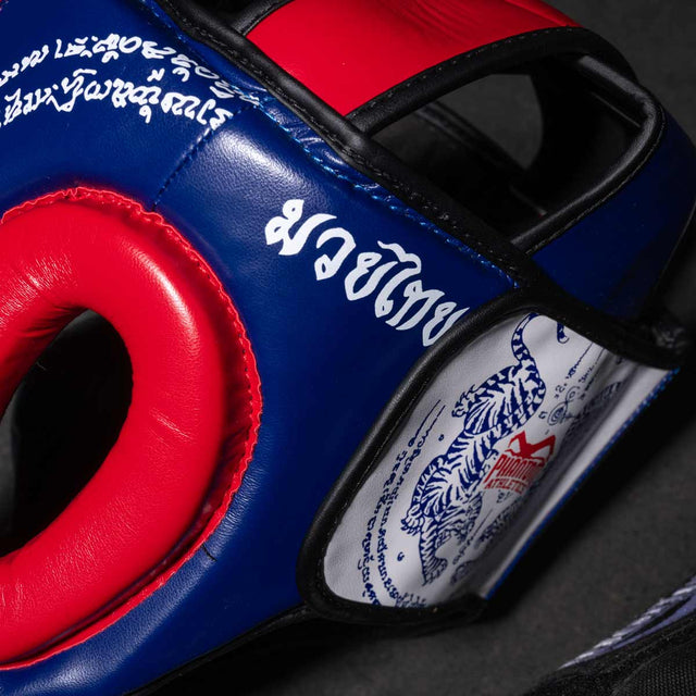 Chránič hlavy Phantom Athletics Muay Thai – Modrý