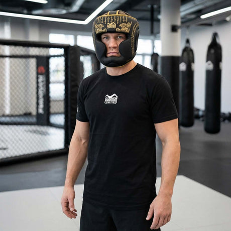 Phantom Athletics Kopfschutz Muay Thai – Schwarz/Gold