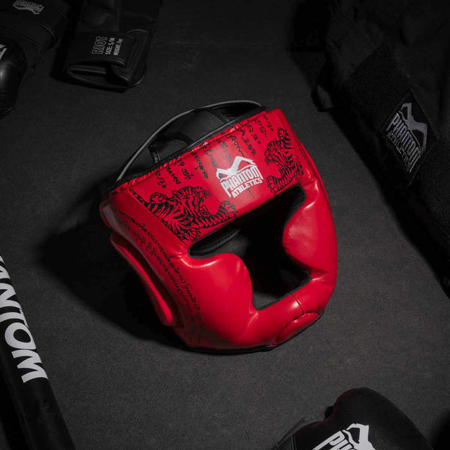 Phantom Athletics Kopfschutz Muay Thai – Rot