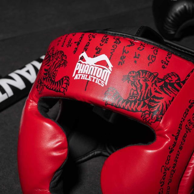 Phantom Athletics Kopfschutz Muay Thai – Rot