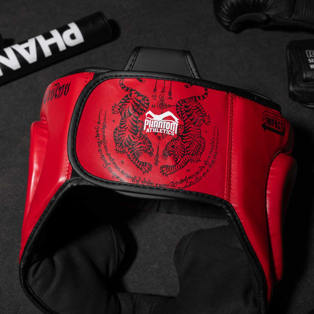 Phantom Athletics Kopfschutz Muay Thai – Rot