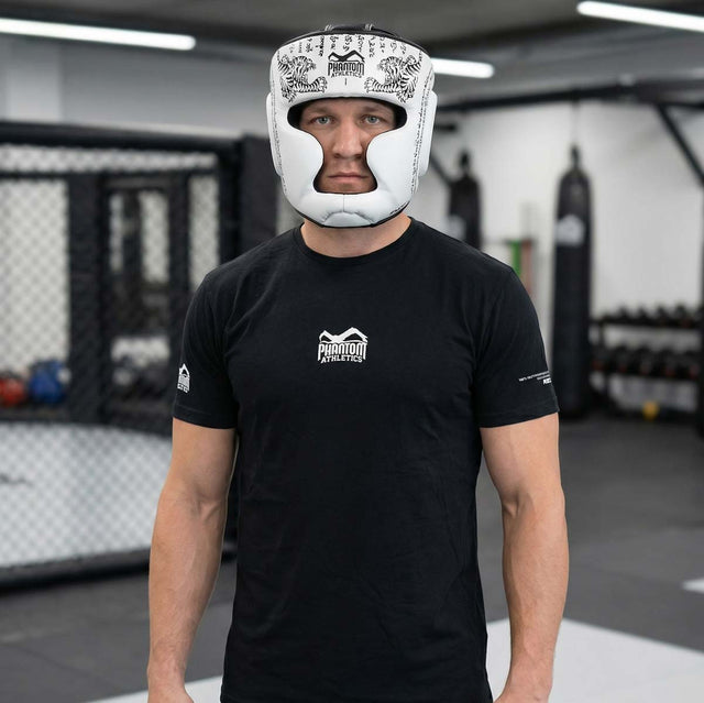 Casques de boxe Phantom Athletics Muay Thai – Blanc