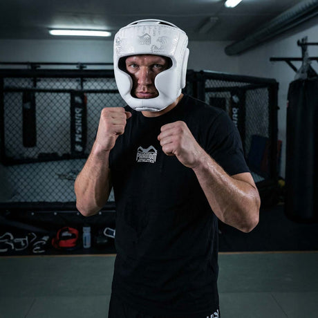 Casco de boxeo Phantom Athletics Muay Thai – Frost Blanco