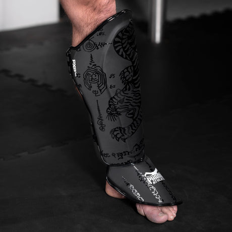 Phantom Athletics Scheenbeschermers Muay Thai - Zwart