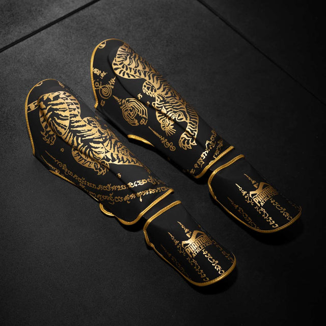 Phantom Athletics Skinnebensbeskyttere Muay Thai – Sort