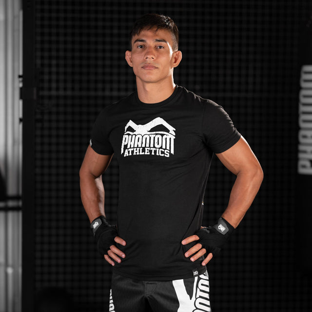 T-Shirt Phantom Athletics MMA Sports – Noir