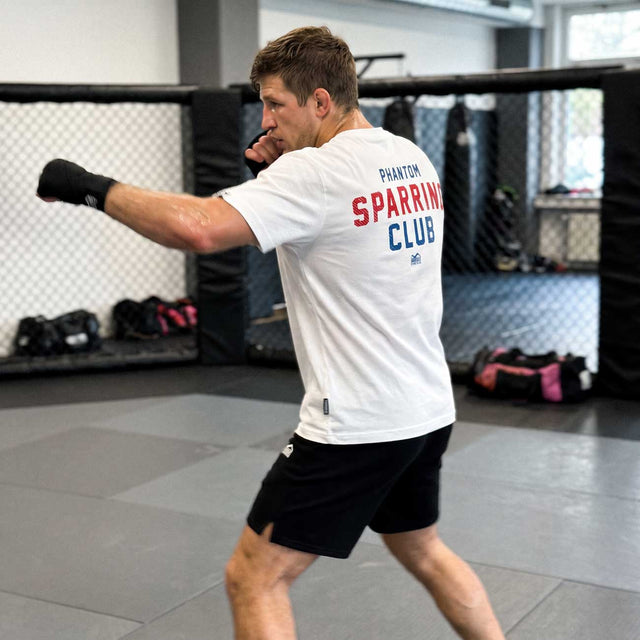 Phantom Athletics Triko Sparring Club Oversize Heavy – Bílé