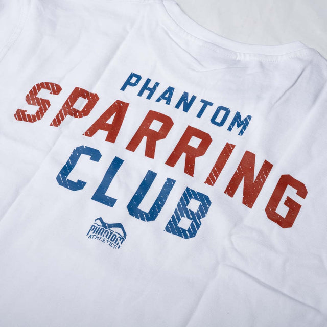 Phantom Athletics Triko Sparring Club Oversize Heavy – Bílé