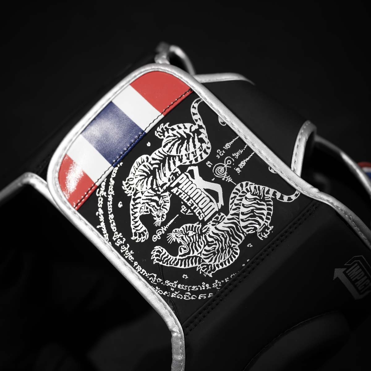 Phantom Athletics Huvudskydd Muay Thai - Svart/Silver