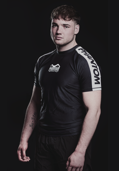 Phantom Athletics Rashguard EVO Apex Korte Mouwen - Zwart