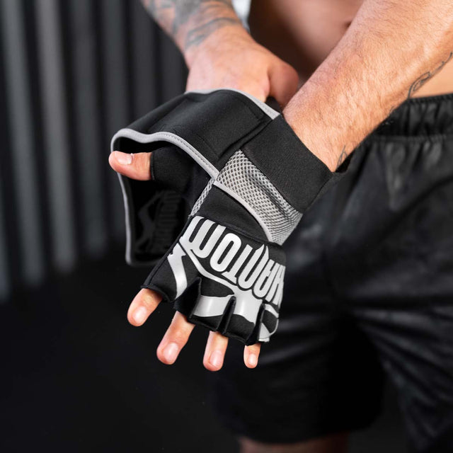Phantom Athletics Håndbind Impact Neopren Gel - Sort/Grå