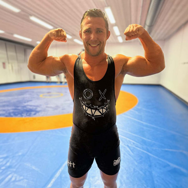 Phantom Athletics Worstelsinglet EVO Serious - Sort