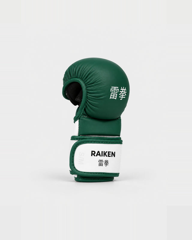 Raiken MMA Sparringhandskar KAZE – Grön/Vit
