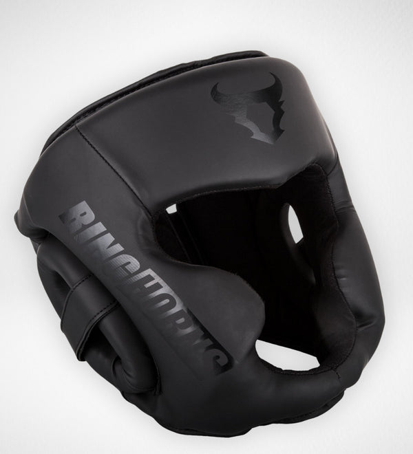 Caschi da boxe Ringhorns Charger – Nero/Nero