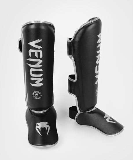 Protège-tibias Venum Challenger – Noir/Argent