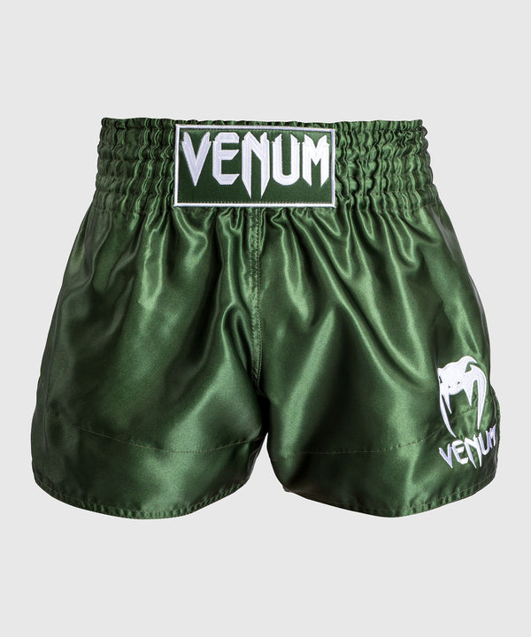 Pantaloni scurți Kickboxing Venum Classic 2.0 – Verde/Alb