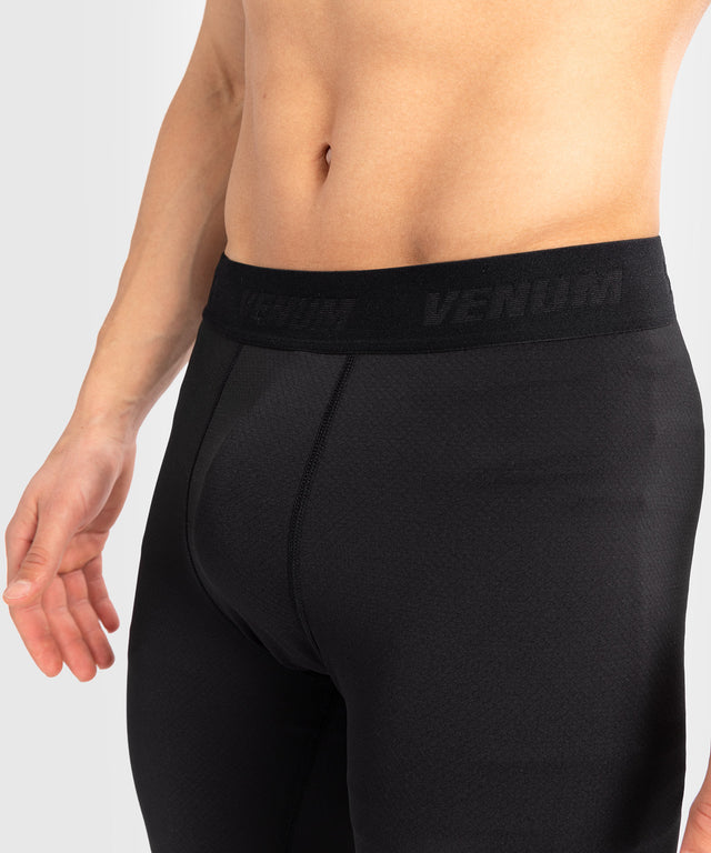 Kompresní spats Venum Contender – Černá/Bílá