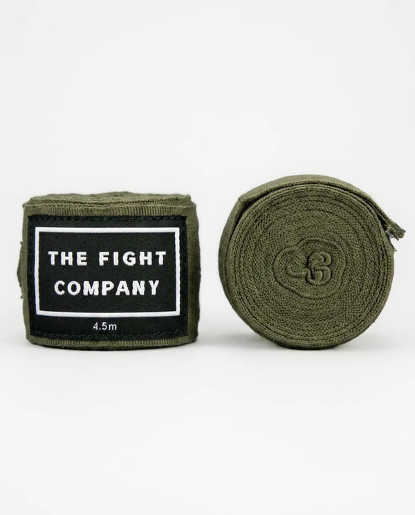 TFC Boksebandager Premium - Khaki Grøn