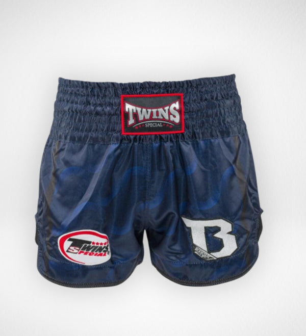 Pantaloncini Muay Thai Twins TBT5 – Blu scuro