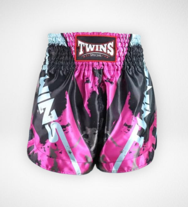 Twins Muay Thai shorts TTBL Candy - Pink/Sort