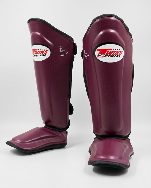 Espinilleras Twins SGS7 – Burdeos