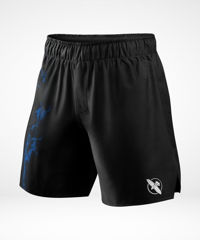 Pantaloncini da grappling Hayabusa x UFC BJJ – Nero/Blu