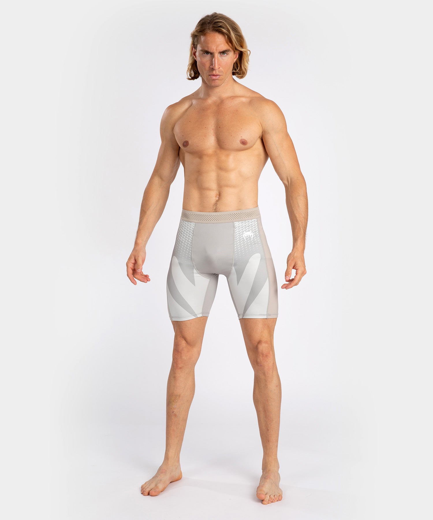 Venum Compression Shorts Attack - White/Gray