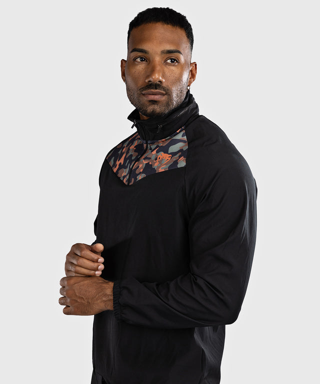 Giacca da allenamento Venum Jungle Ops – Nero/Kaki Camo