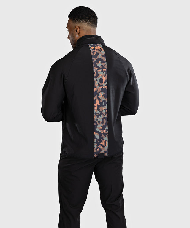 Giacca da allenamento Venum Jungle Ops – Nero/Kaki Camo