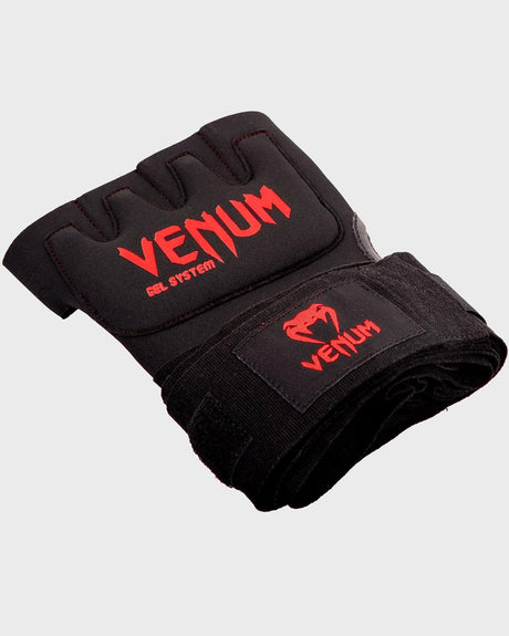 Mănuși interioare Venum Kontact Gel – Negru/Roșu