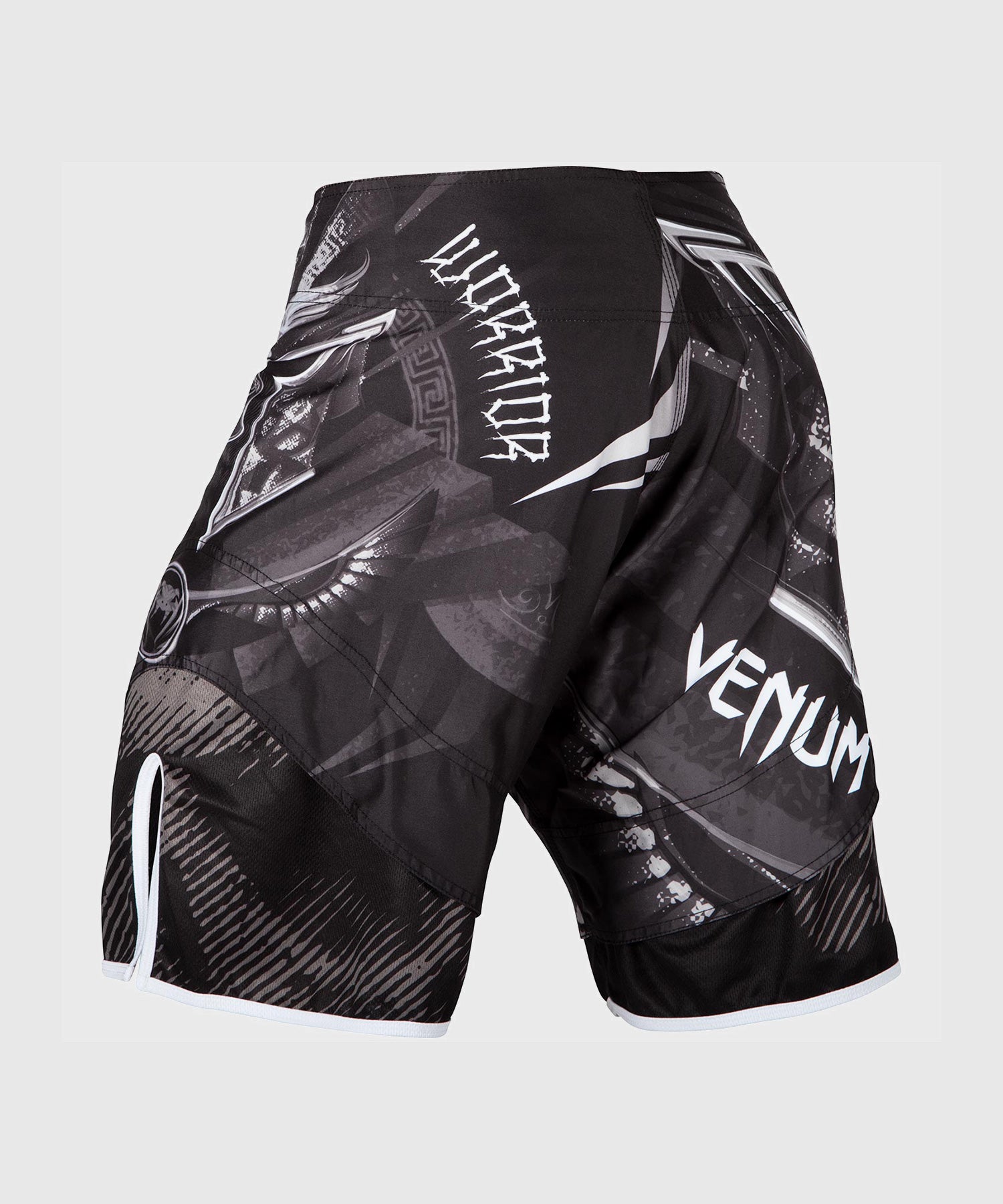 Venum MMA Shorts Gladiator 3.0 - Zwart/Grijs/Wit