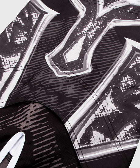 Venum MMA Shorts Gladiator 3.0 - Black/Grey/White